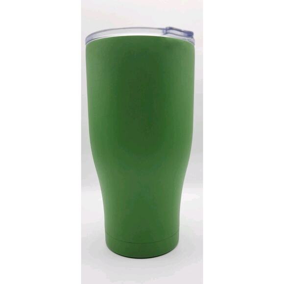 ORCA Coolers Green Insulated Tumbler | Stainless Steel | Clear Lid | Travel Cup - Picture 4 of 5